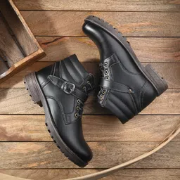 Vellinto COMMANDER Casual Boots For Men ll Bikers Boots Boots For Men