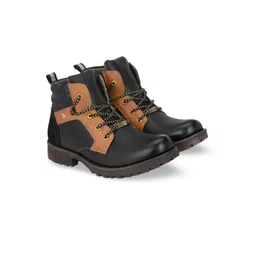 Vellinto Men CAPTAIN Mid Top Colourblocked Regular Boots