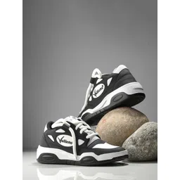 Vellinto Men Colourblocked Lightweight Comfort Insole Lace-Up  Sneakers