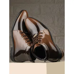 Vellinto Men Round Toe Regular Boots