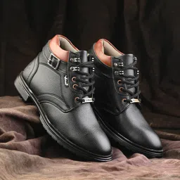 Vellinto PREDATOR Men's Casual Outdoor Synthetic Leather Boots For Men