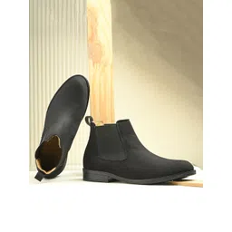 Vellinto Royal CHESTNUT Round Toe Chelsea Boots