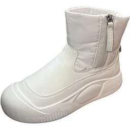 VELURA Women Winter Snow Boots with Zipper Keep Warm Shoes for Hiking Trekking Work 35|1 Pair Winter Snow Boots| Boots|Clothing Shoes & Accessories