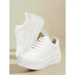 VENDOZ Women Comfort Insole Lightweight Basics Sneakers