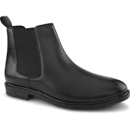 VENZARO Plain Chelsea Boots for Men | Party Wear & Slip on Boots For Men