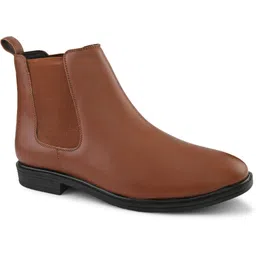 VENZARO Plain Chelsea Boots for Men | Party Wear & Slip on Boots For Men