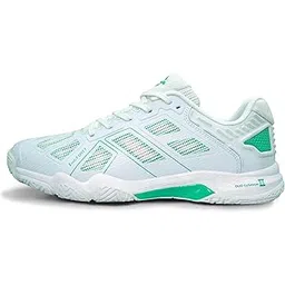 Verdict 2.0 Badminton Shoe for Men, Breathable Mesh with TPU Fusion Technology Upper, Non-Marking Sole, Ideal for Badminton, Volleyball, Squash, and Table Tennis
