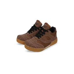 Victall Men Round Toe Lace-Ups Sneakers