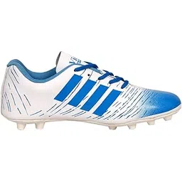 Victall Unisex PU Navy Blue Football Shoes/Soccer Shoes