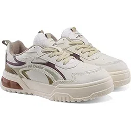 Victoria-01 Chunky Sneakers for Women & Girls | Lightweight Fashion Shoes with Cushioned Sole, Cool Colour Design & Stylish Look for Casual Wear, Travel, College & Outfits