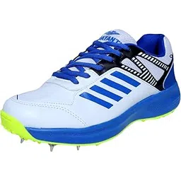 VIJAYANTI SK-FS Sports Cricket Shoes for Men with Metal Stud/Full Spikes