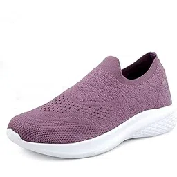 Walker Slip On Sneakers for Women Lightweight Walking Shoes Comfortable Breathable Mesh Sports Shoes