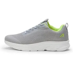 Walking Shoes for Men Casual Shoes for Men Soft Cushion with Laces for Man Jogging All Day Regular Wear Casual Comfortable Running Footwear GreyNeon 9