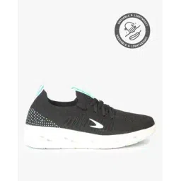 Walking Shoes with Logo Applique