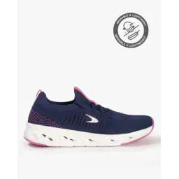 Walking Shoes with Logo Applique