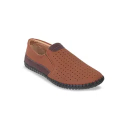 WALKWAY by Metro Men Perforations Slip-On Sneakers