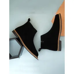 Warnex Men Block-Heeled Chelsea Boots