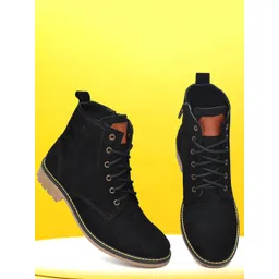 Warnex Men Lace - Ups Chelsea Boots