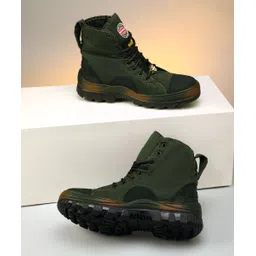 Warrior Original Jungle King - Water Resistant - Cushion Inner Sole Boots For Men