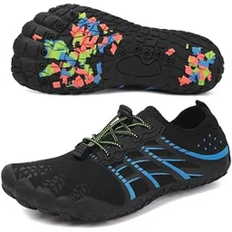Water Shoes for Men and Women Quick Dry Aqua Swim Barefoot Shoes for Outdoor Fishing Beach Pool Boat Surfing Walking Water Park and Yoqa Activities