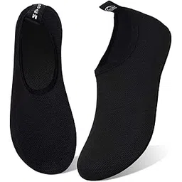 Water Shoes Mens Womens Beach Swim Shoes Quick-Dry Aqua Socks Pool Shoes for Surf Yoga Water Aerobics