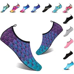 Water Shoes Women's Men's Outdoor Beach Swimming Aqua Socks Quick-Dry Barefoot Shoes Surfing Yoga Pool Exercise