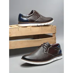 WAVE WALKER WW-RUNNER Men Pointed Toe Lace Ups Lightweight Sneakers