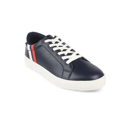 WBNY Men  vy Blue Textured Sneakers