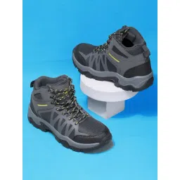 Weinbrenner by Bata Men's Grey Ankle High Sneakers