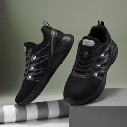 WENDIGO Men's Sports Shoes | Memory Insole & Ultra-Soft Mesh Upper | Lace-Up Running Shoes For Men