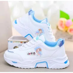 White 820 stylish Doll Girl casual shoes Sneakers For Women (Pink) Sneakers For Women
