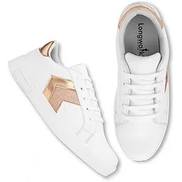 White Casual Shoes Sneakers for Women(W-4039)