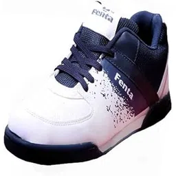 White Cricket Studs Shoe Size (White & Black, Numeric_7)