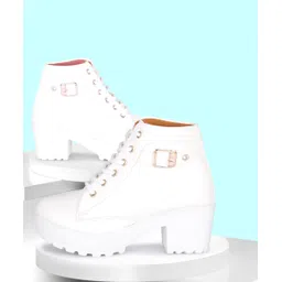 White Girls Stylish & Comfortable | Casual | Party Wear Boots For Women