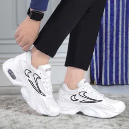 WHITE HIGH PREMIUM QUALITY AND COMFORBALE WALKING Sneakers For Men