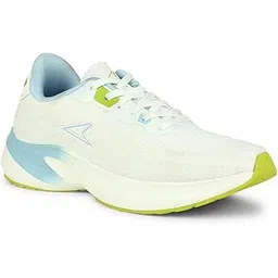 White Sports Running, Walking & Gym Shoes with Eva Sole Casual Sneakers Lightweight Shoes for Womens & Girls