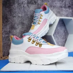 White Tranding Stylish Casual Shoes Sneakers For Women