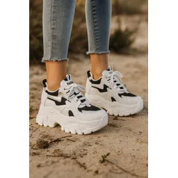 White Tranding Stylish Sport Running Walking Casual Shoes Sneakers For Women