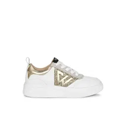 Whitesta Women's Gold Sneakers