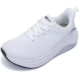 Wide Women's Sneakers, Thick Sole, Walking Shoes, Arch Support, Anti-Slip, Standing Work, Anti-Fatigue, Lightweight, Comfortable, Commuting to Work