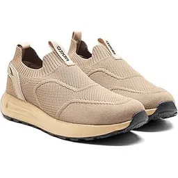 Wind Pro-11 Walking Shoes for Men | Lightweight Slip-On Sneakers with Soft Cushion Sole & Breathable Mesh