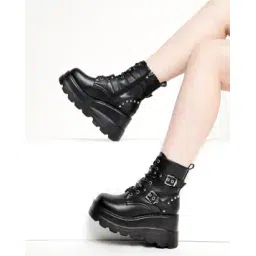 Women Ankle-Length Boots with PU upper