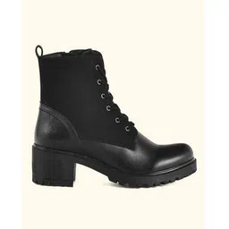 Women Ankle-Length Boots with PU Upper