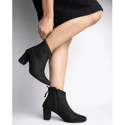 Women Ankle-Length Slip-On Boots