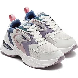 Women AROMA-02 Running and Casual wear Running Shoes with Laces, Lightweight and Comfortable Shoes Gym and Sports Shoes for Women & Girls with Stylish Design