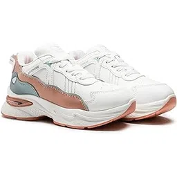 Women AROMA-04 Running and Casual wear Running Shoes with Laces, Lightweight and Comfortable Shoes Gym and Sports Shoes for Women & Girls with Stylish Design