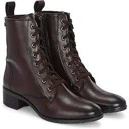 Women Black Derby Ankle boots 66357