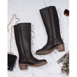 Women Boots with Synthetic Upper