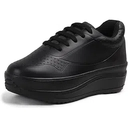 Women Casual Embossed Sneakers I Cushioned Insole I All Day Comfortable I Lightweight and Stylish Shoes for Girls CNV4046