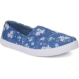 Women Casual Slip-on Shoes - Blue 5 (UK) (5599257)